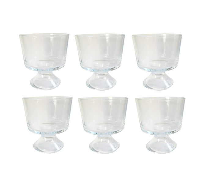 Mini Glass Serving Bowls - Set of 6 | M&W