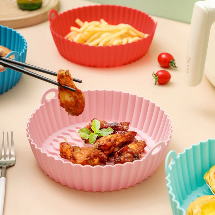 Air Fryer Silicone Pot Air Fryer Silicone Baking Pan Air Fryer Tray eprolo