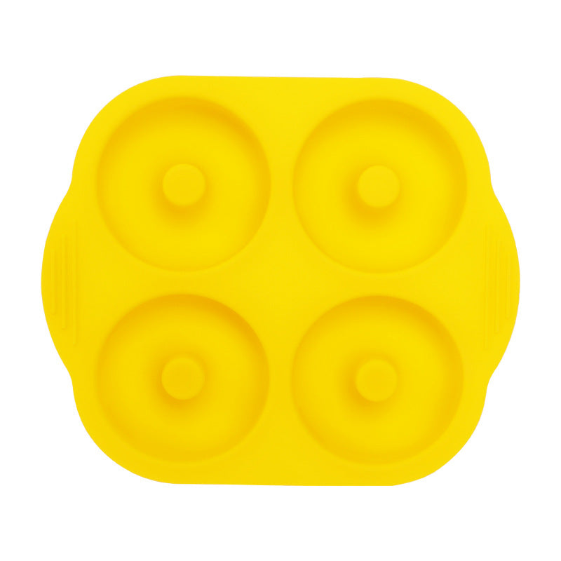 Small Silicone High Temperature Cake Small Mold Baby Food Supplement Baking Tool Doughnut Chocolate Oven Abrasive eprolo