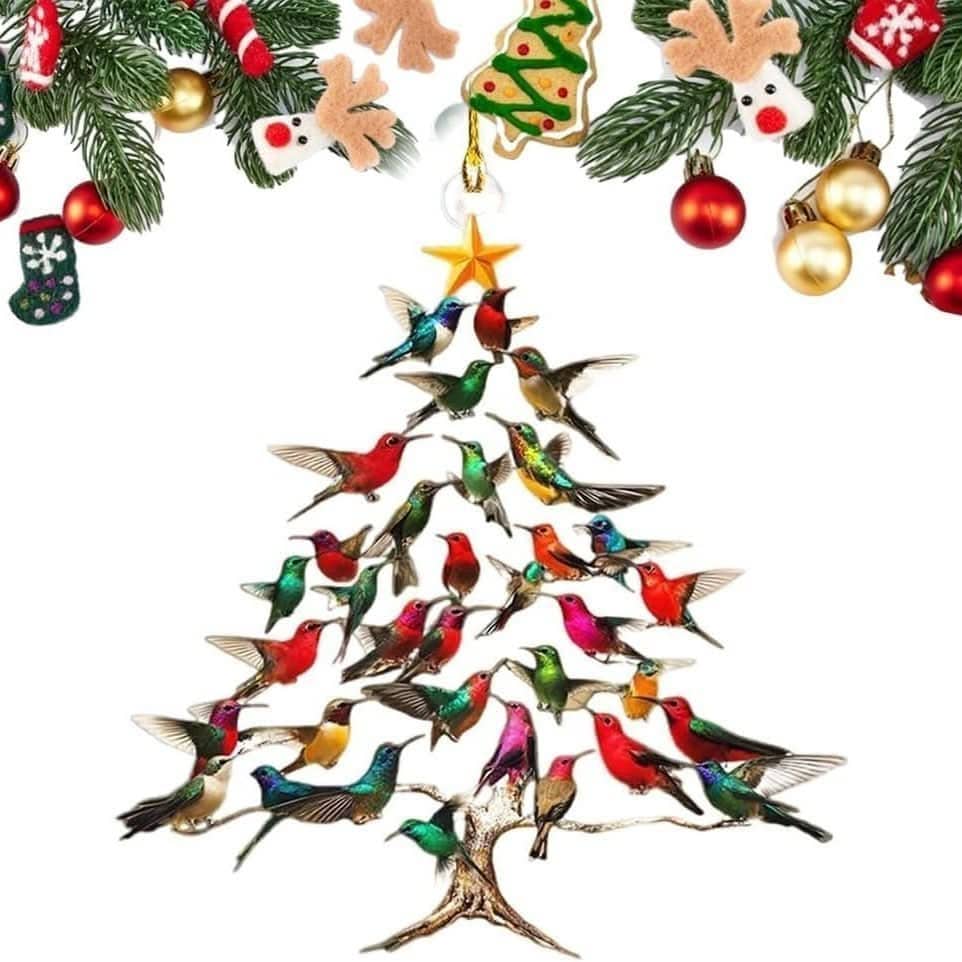 Hummingbird Christmas Ornament Christmas Tree Decoration eprolo