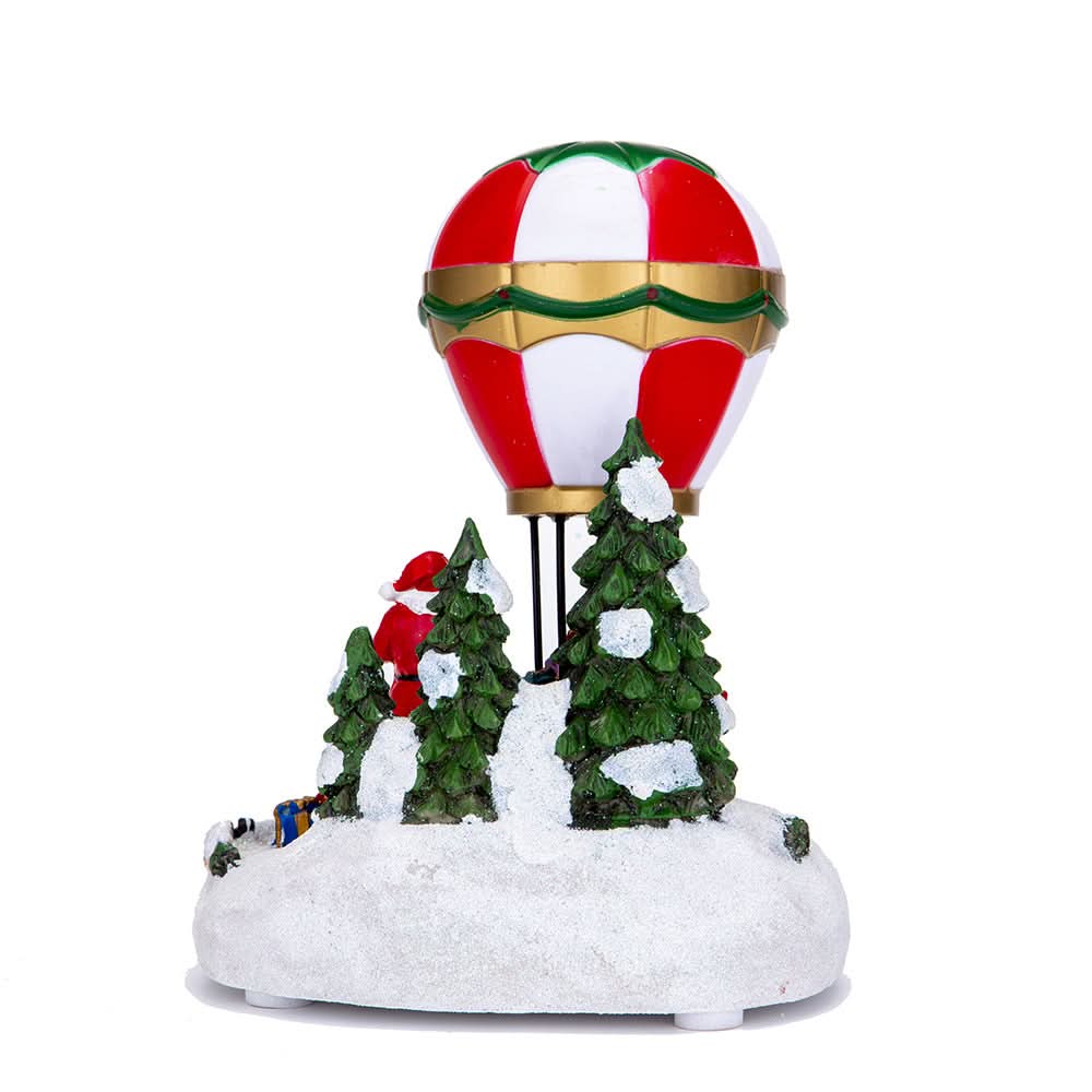 Christmas LED Light-Up Music House Decorative Snow House with Sound Creative Christmas Gift and Holiday Decoration eprolo