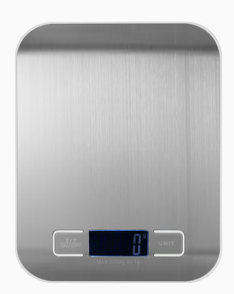 Electric Kitchen Scale Silver