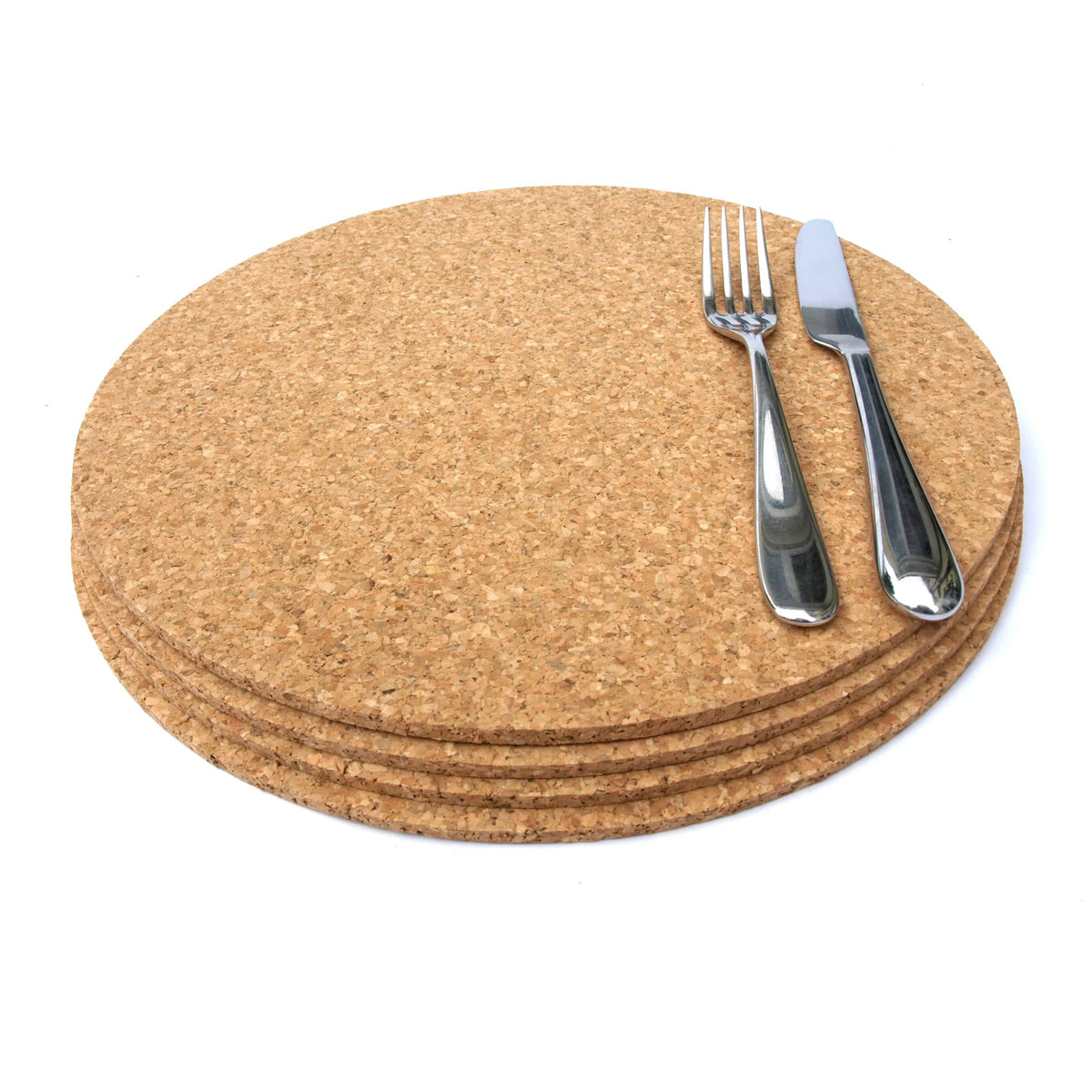 Cork Placemats | Natural | Round