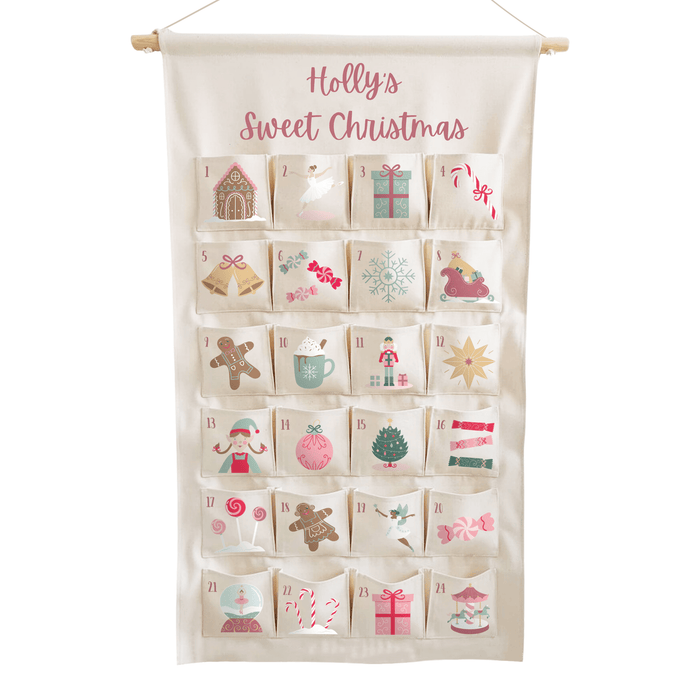 Personalised Sweet Advent Calendar Christmas countdown