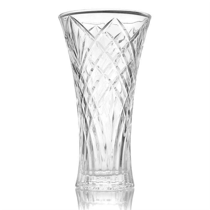 Crystal Glass Short Flower Vase | M&W