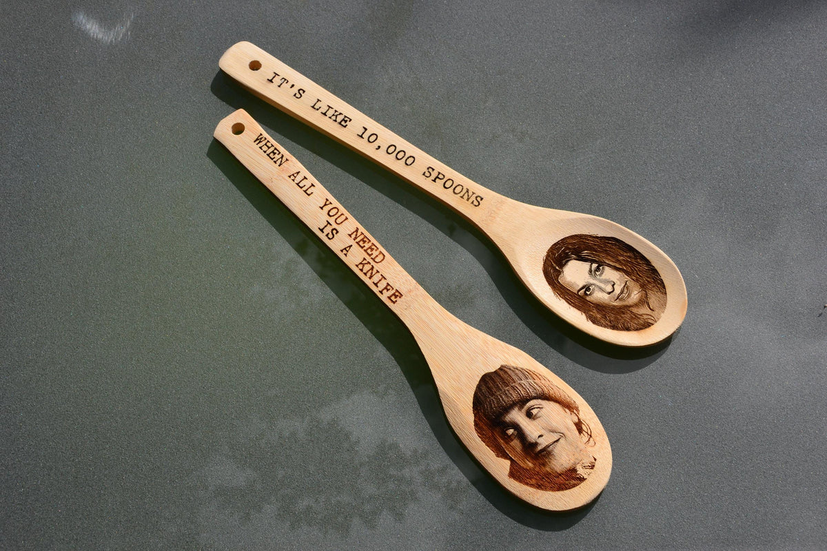 It's like 10,000 Spoons... Alanis Morissette Ironic inspired Kitchen Spoon// 90s Kid Fan Gift Music Pop Mother's Day Funny