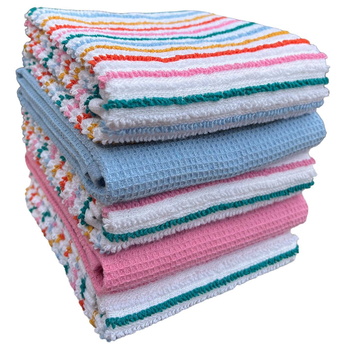 OLIVIA ROCCO Striped Tea Towels, 5-Pack, 45 x 65 cm