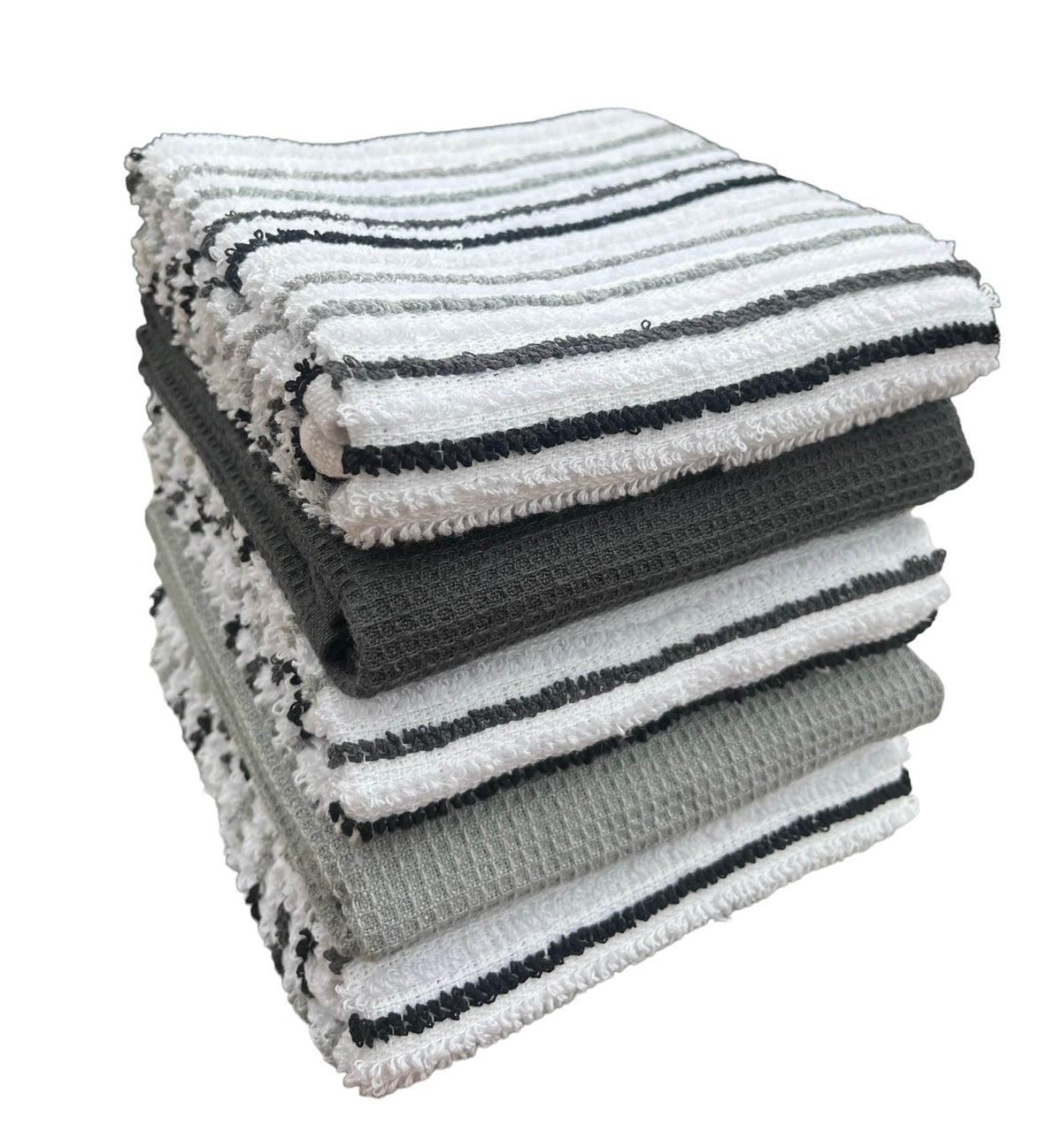 OLIVIA ROCCO Striped Tea Towels, 5-Pack, 45 x 65 cm
