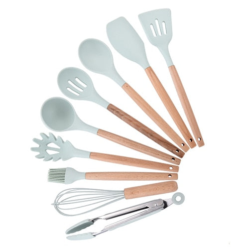 12pcs Cooking Tools Set Premium Silicone Kitchen Cooking Utensils Set eprolo