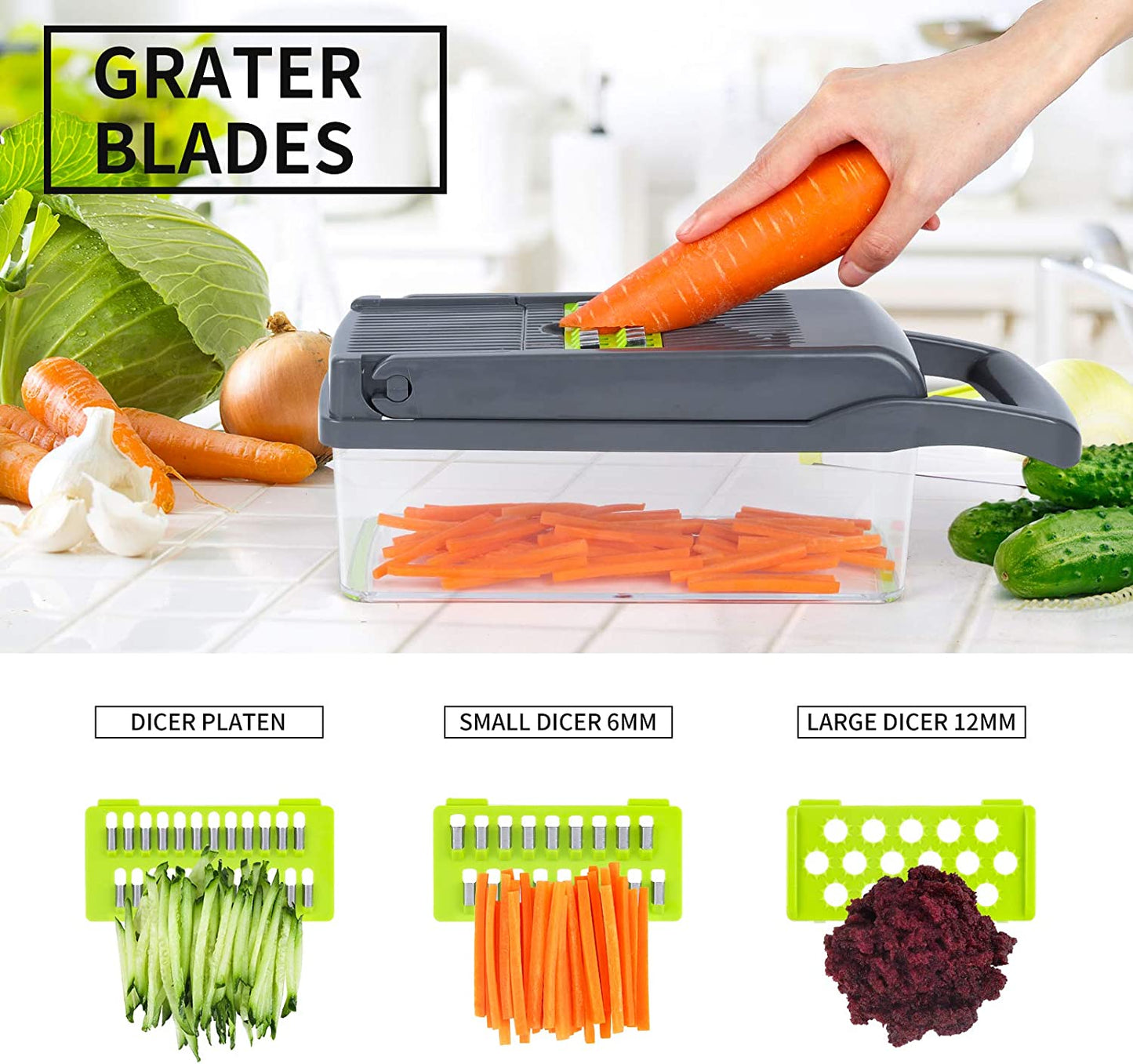 19 in 1 Multifunctional Vegetable Cutter Kitchen Essentials