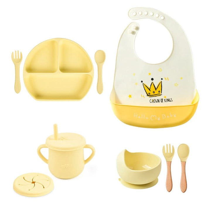 4/6/8 PCS Baby Dinner Set Kitchen Essentials