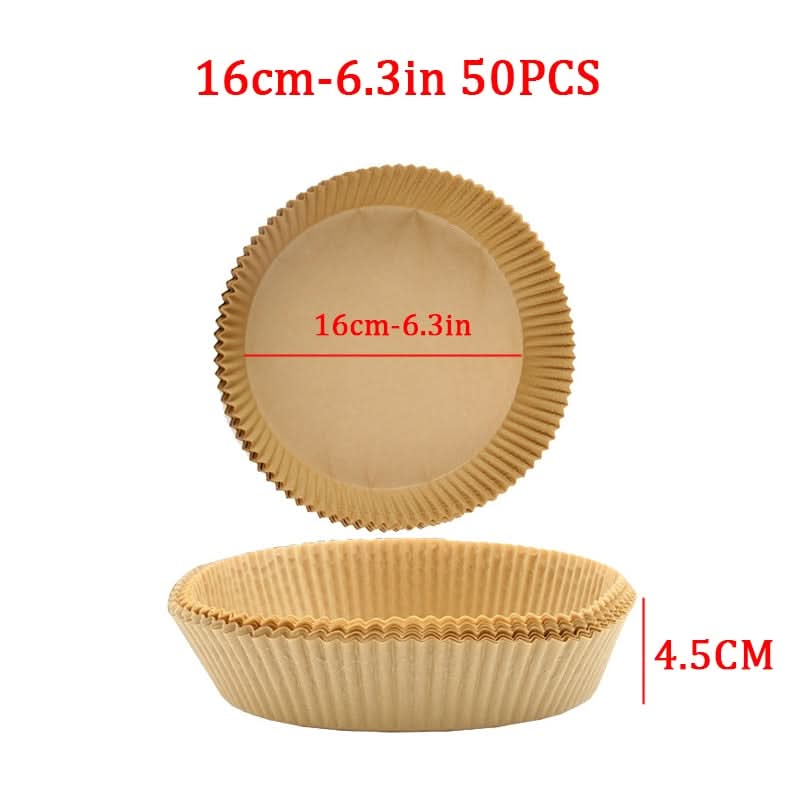50/100pcs Air Fryer Disposable Paper Liner Kitchen Essentials