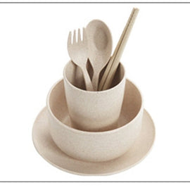 6pcs/Set Baby Children Tableware Set Kitchen Essentials