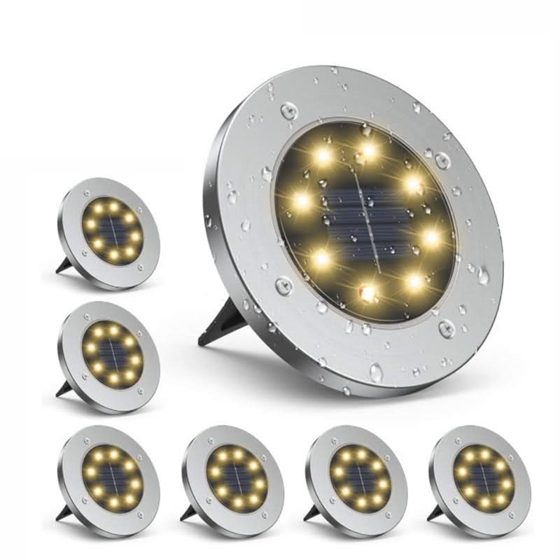8/12/16/20LED Outdoor Solar Buried Light Lawn Light Decorative Light eprolo