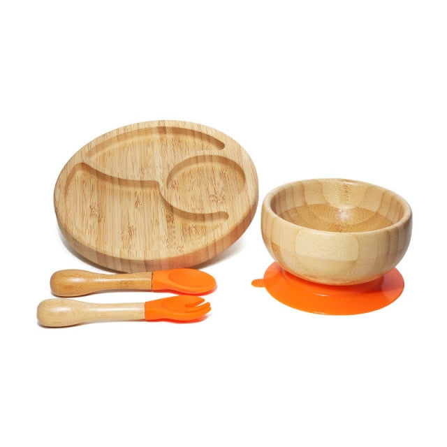 Bamboo Baby Dinnerware Set Kitchen Essentials