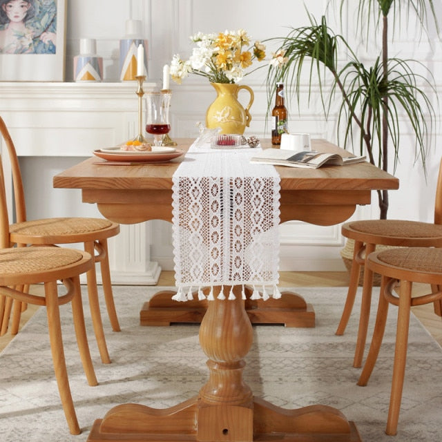 Beige Table Runner Kitchen Essentials