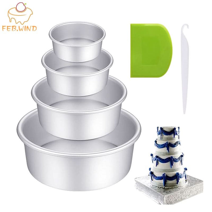 Cake Pan Set 6/8/9/10 Kitchen Essentials
