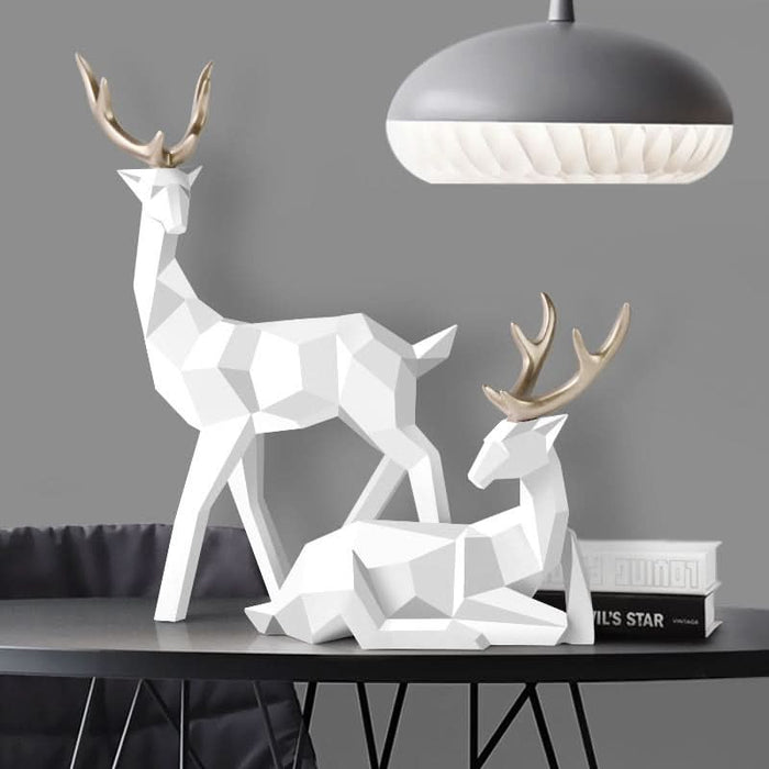Christmas Deer Reindeer Figurines Kitchen Essentials