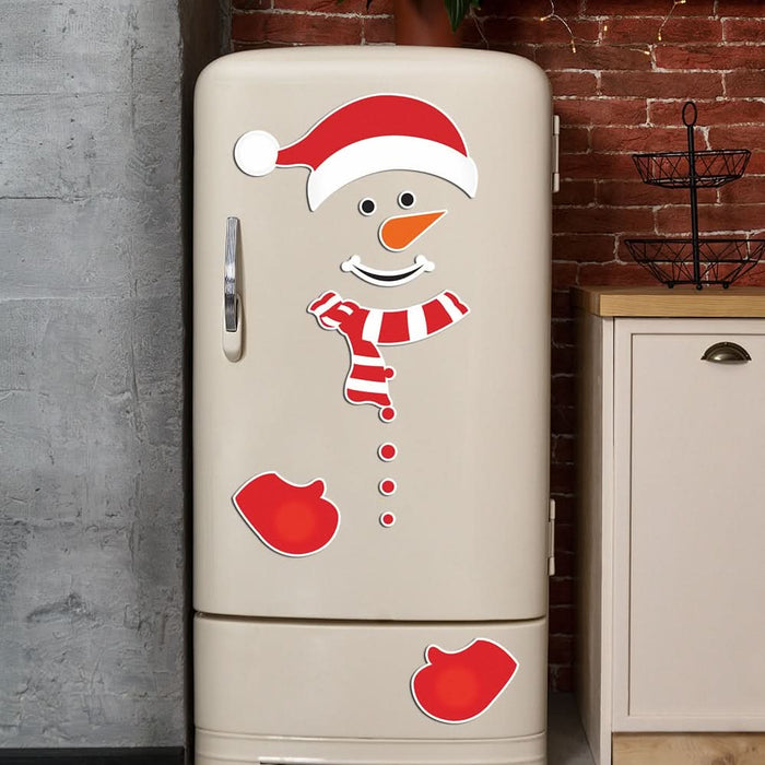 Christmas Fridge Magnet - Snowman Kitchen Essentials