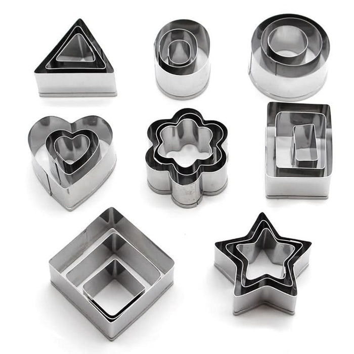 Cookie Cutter Set Digital/Heart/Star/Animal/Flower DIY Baking Mold eprolo