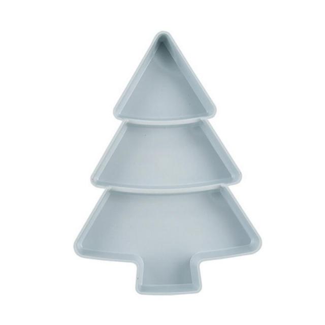 Creative Christmas Tree Shape Snack Plate Kitchen Essentials
