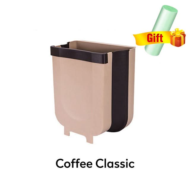 Folding Kitchen Waste Bin Kitchen Essentials