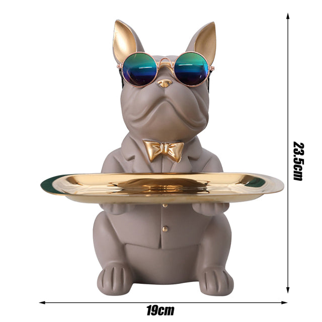 French Bulldog Sculpture Dog Statue Kitchen Essentials