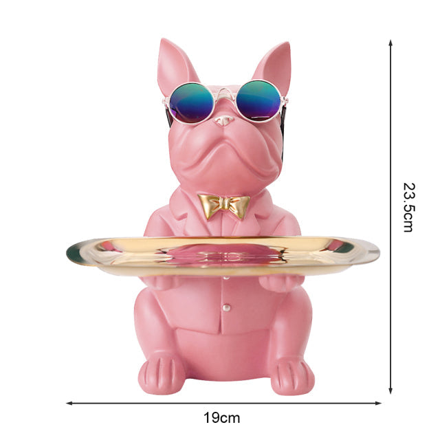 French Bulldog Sculpture Dog Statue Kitchen Essentials