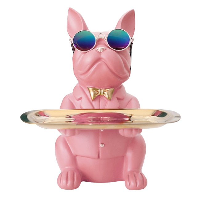 French Bulldog Sculpture Dog Statue Kitchen Essentials