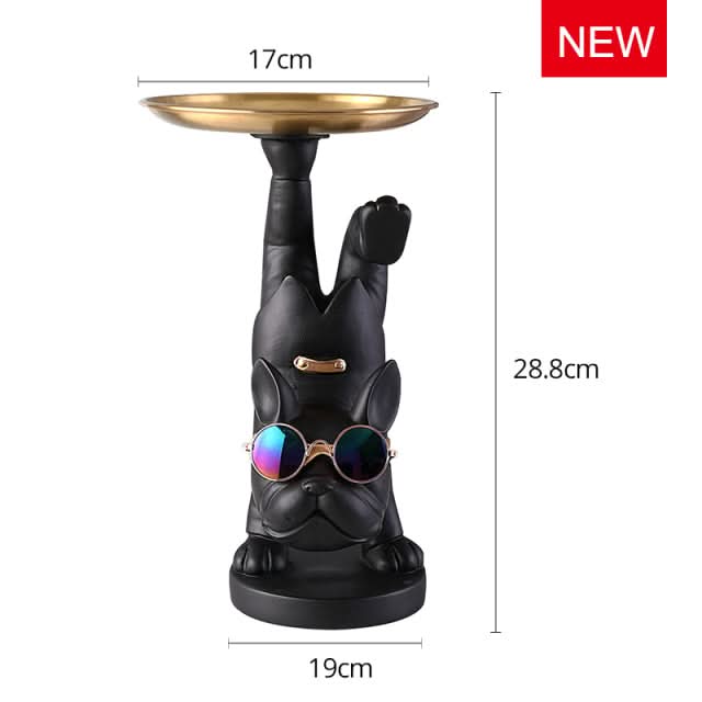 French Bulldog Sculpture Dog Statue Kitchen Essentials