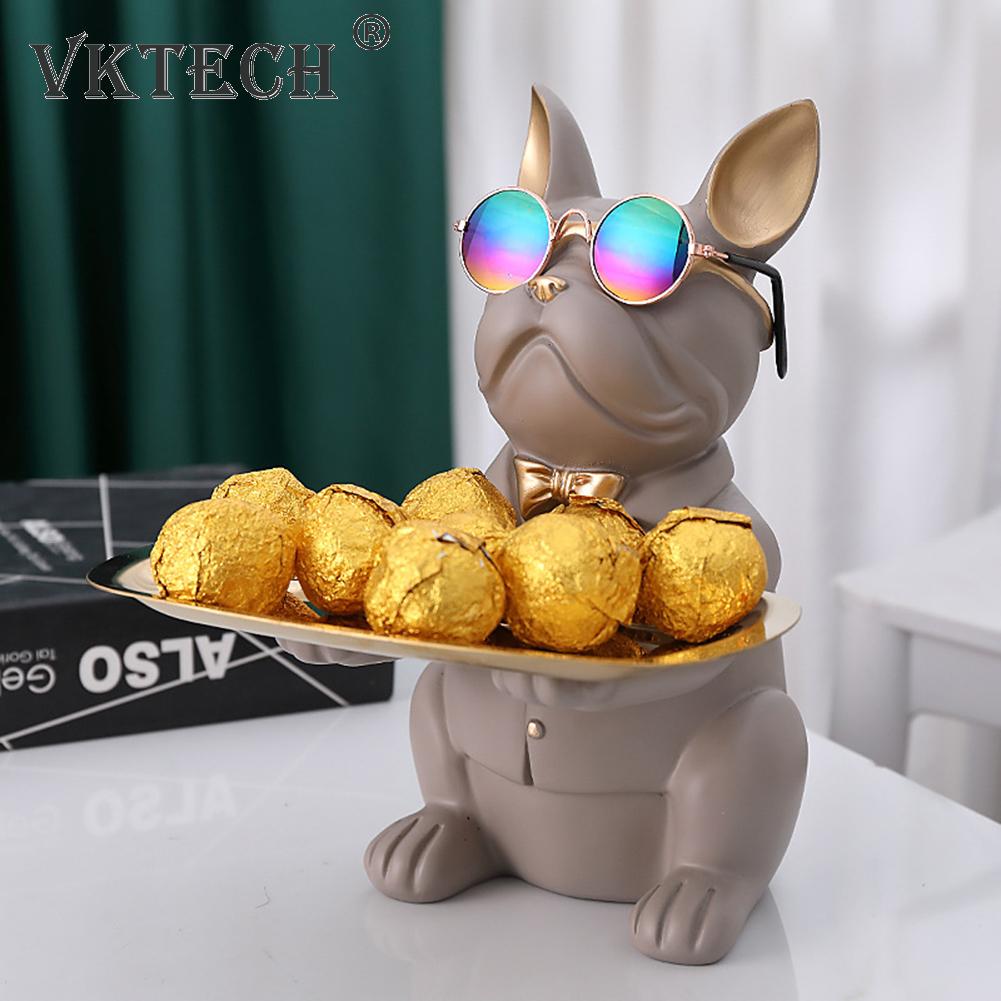 French Bulldog Sculpture Dog Statue Kitchen Essentials