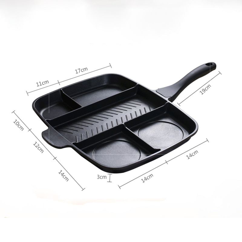 Frying Pan 5 in 1 Magic Grill Pan eprolo