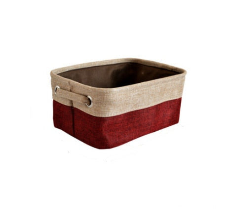 Nordic Linen Storage Baskets Kitchen Essentials