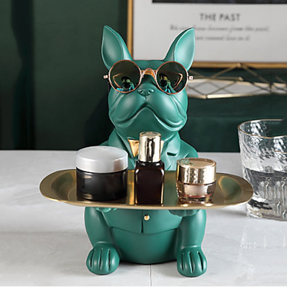 Nordic French Bulldog Sculpture Dog Statue Kitchen Essentials