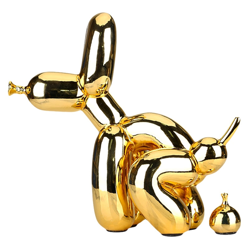 Resin Balloon Dog Statues Kitchen Essentials