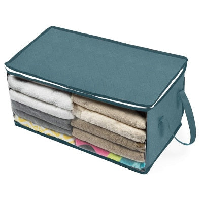 Foldable, Dustproof Ottoman Bed Storage Organiser Kitchen Essentials