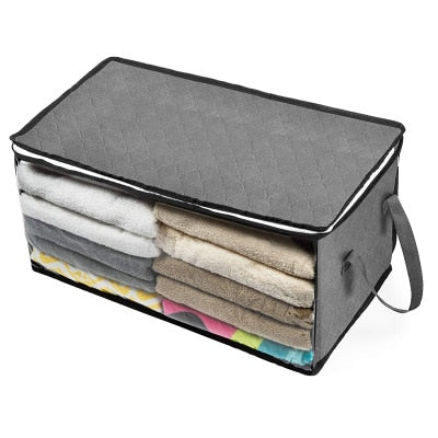 Foldable, Dustproof Ottoman Bed Storage Organiser Kitchen Essentials