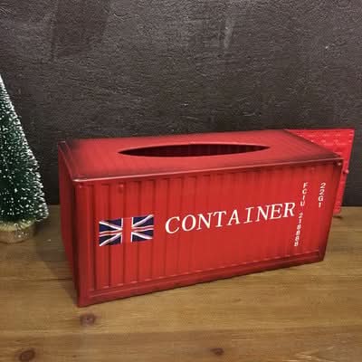 Industrial Style Retro Wrought Iron Creative Container eprolo