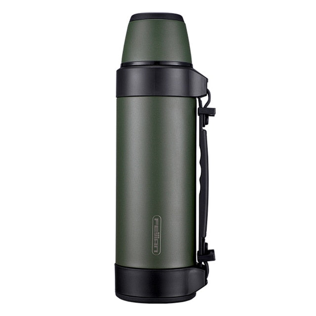 Military Travel Thermos Flask Kitchen Essentials