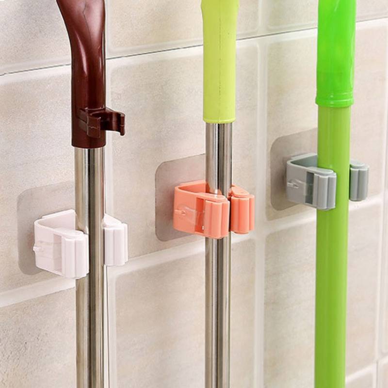 Multi-Purpose Adhesive Wall Mounted Hooks Kitchen Essentials