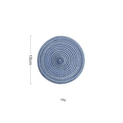 Round Table Placemats and Coasters Kitchen Essentials