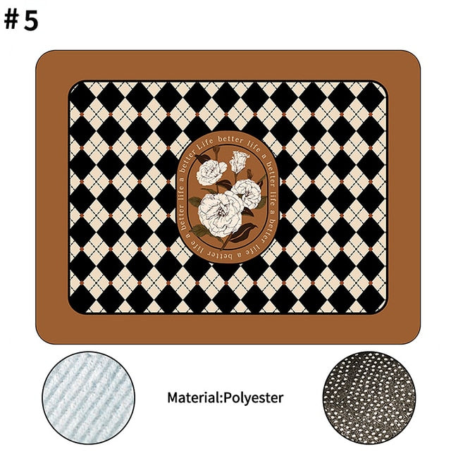 Kitchen Vintage Absorbent Draining Pad Kitchen Essentials