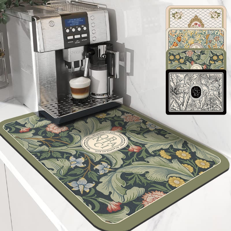 Kitchen Vintage Absorbent Draining Pad Kitchen Essentials