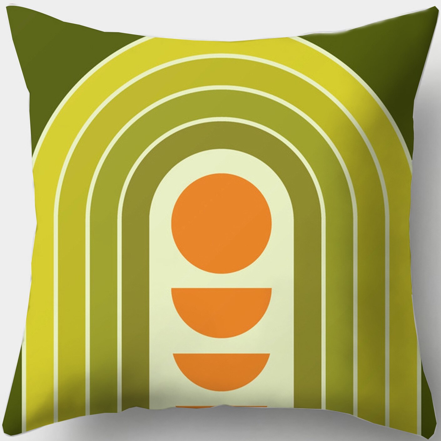 Retro Geometric Cushion Cases Kitchen Essentials