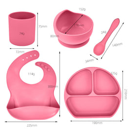 Silicone Baby and Toddler 5-Piece Set eprolo