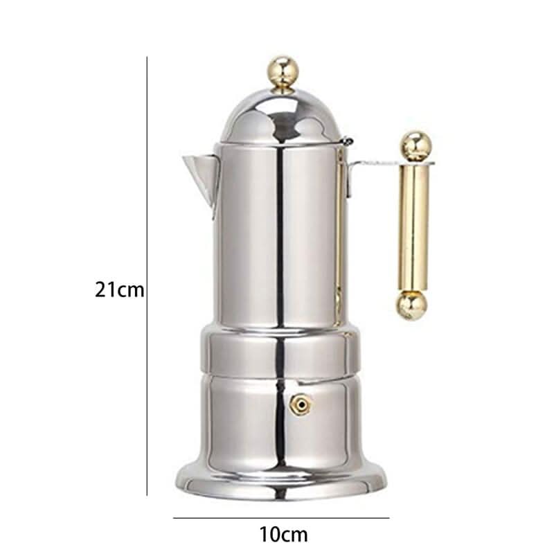Stainless Steel Coffee Percolator Pot Kitchen Essentials
