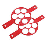 Silicone Pancake Flip Mold Nonstick Flippin' Pancake Maker Egg Ring Shape Mould  Tools eprolo