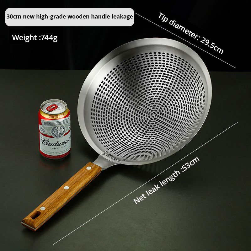 Large Stainless Steel Oil Strainer, Commercial Oil Strainer, Lo Mein Strainer, Oil Leak Strainer, Household Lo Mein Strainer eprolo