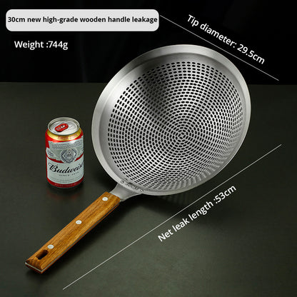 Large Stainless Steel Oil Strainer, Commercial Oil Strainer, Lo Mein Strainer, Oil Leak Strainer, Household Lo Mein Strainer eprolo