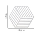 Insulation Mat Dining Table Silicone High Temperature Pot Mat Anti-Scalding Lunch Bowl Mat Pupil Waterproof Oil-Proof Coaster eprolo